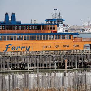 Tommy Hilfiger Holds Fashion Show on Ferry Owned by Pete Davidson and Colin Jost