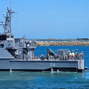 Austal Delivers Samoa-bound Patrol Boat