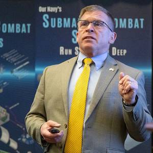 Executive Director of PEO UWS Stresses Importance of Submarines at NUWC Division Newport