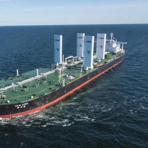 Wing Sail-fitted VLCC Newbuild Delivered