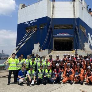 NYK Strengthens Fire Prevention With Car Carrier Inspection and Discussion