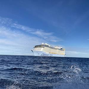 Royal Caribbean's New Cruise Ship Odyssey of the Seas Delivered