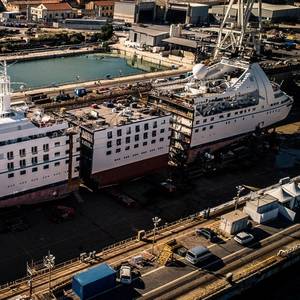 Lengthening of Three Windstar Cruises Vessels Completed