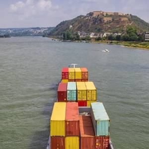 Rain Helps Rhine River in Germany But Shipping Problems Remain