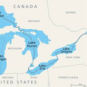 Great Lakes Water Levels Currently Below Average