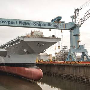 Shipbuilder HII Beats Q1 Estimates