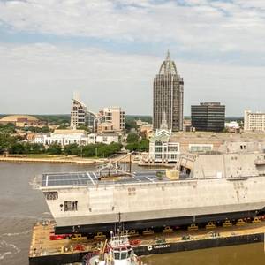 Austal USA Launches US Navy's Final Independence-variant Littoral Combat Ship