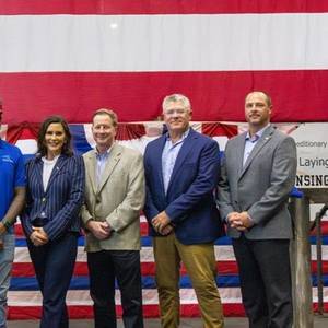 Austal USA Lays Keel for Final Expeditionary Fast Transport Vessel USNS Lansing