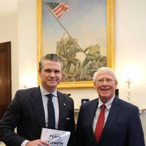 Senator Wicker, SECDEF Nominee Pete Hegseth Meet