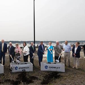 Crowley Breaks Ground on Salem Offshore Wind Terminal