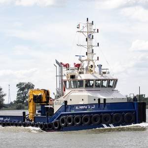 Damen Delivered New Workboat for SAFEEN Group