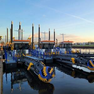 Damen Delivers Cutter Suction Dredgers to Mexico