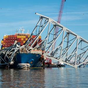 Containership Lost Power Several Times Before Striking Bridge in Baltimore