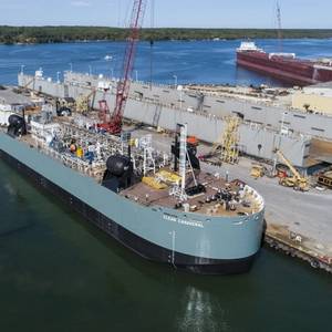 LNG Bunker Barge Clean Canaveral Delivered