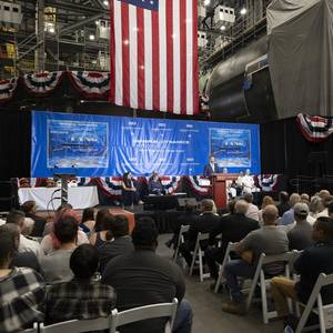 Electric Boat Lays Keel for Submarine Tang (SSN 805)