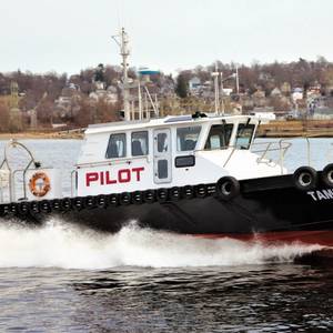 Gladding-Hearn Delivers Refitted Launch to Tampa Bay Pilots