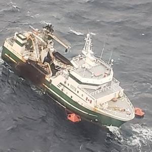 Video: Thirty-one Rescued from Sinking Vessel off Eastern Canada