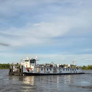 Canal Barge Towboat Repowered