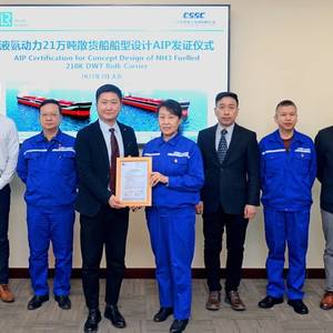 LR Awards AIP for DSIC's Zero-carbon Bulk Carrier