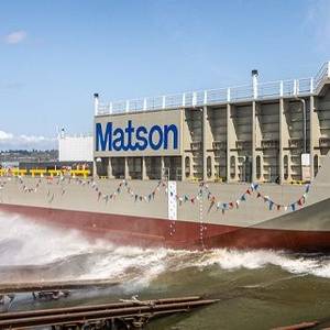 New Container Barge Launched for Matson