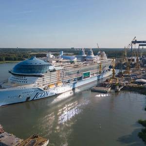 Royal Caribbean Orders Up to Three Mega Cruise Ships from Meyer Turku