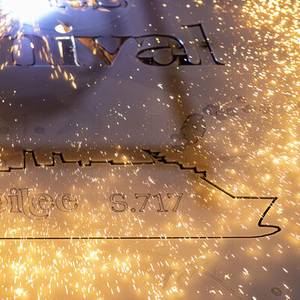 Meyer Werft Cuts First Steel for Carnival Jubilee
