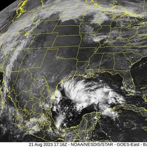 Storm Brewing in Gulf of Mexico Set to Strengthen