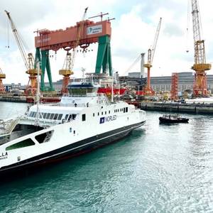 Sembmarine Builds Zero-emissions RoPax Ferry for Norled