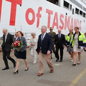 Rauma Shipyard Launches Second RoPax Ferry for Tasmania