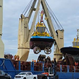 SAAM Towage’s First Electric Tugs Arrive in Canada
