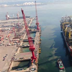 Brazil-bound FPSO Sepetiba Departs BOMESC Shipyard in China