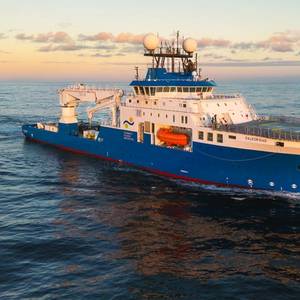 Schmidt's Newly Refitted Research Vessel Falkor (too) Launched