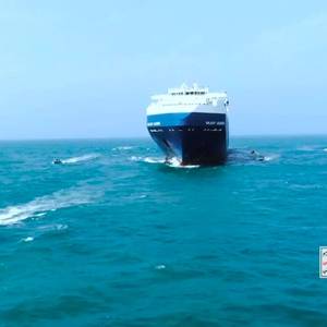 Video: Houthis Seize Car Carrier in the Red Sea