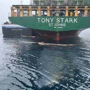 Spain Detains Cargo Ship Over Fuel Spill Near Ceuta