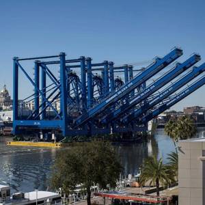 Port of Savannah Receives Four New Ship-to-Shore Cranes