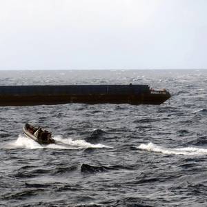 UK Navy Rescues Five from Sinking Tug