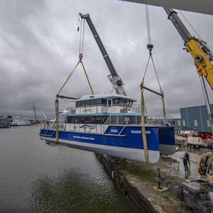 New Vessel Launched for Lake Superior Research Institute