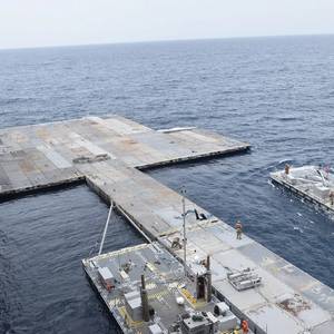 US Completes Pier to Deliver Aid for Gaza