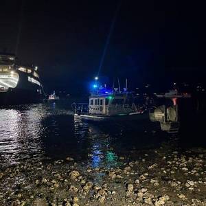 Grounded Ferry Refloated in Washington State