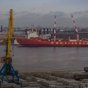 Fire Put Out on Nuclear-powered Cargo Ship