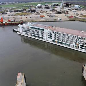 Viking Mississippi Floated Out at Edison Chouest's LaShip Yard