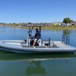 Vita Delivers Electric RIB to Newport Harbor Department