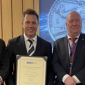Australian Tugboat Responders Honored by IMO for Bravery