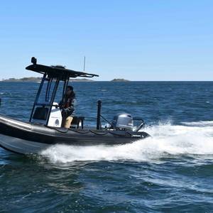 RIBCRAFT Delivers Patrol Boat to Coventry, RI Police Department