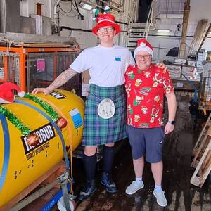 Christmas @ Sea: “Seas and Greetings” from NOC