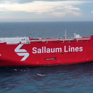 Sallaum Lines Celebrates Delivery of First in Series of Six Green PCTCs