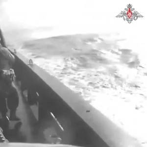 'Stop machine' - Russia Releases Video Showing Navy Boarding Cargo Ship in Black Sea