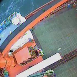 Video: Crewmember Medevaced from Oil Tanker Off Texas