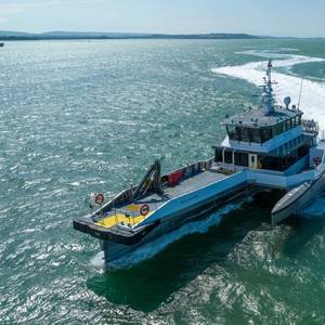 New Offshore Wind Crew Transfer Vessel Launched in UK