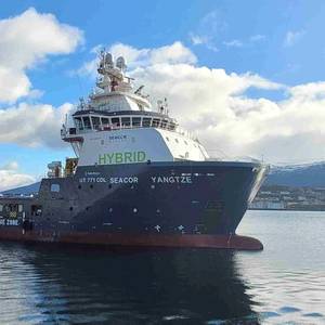 SEACOR Marine Upgrades PSV with Hybrid Battery Power System